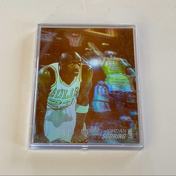 1991 Upper Deck Michael Jordan #AW1 NBA Award Winner Hologram Basketball Card​​ - Picture 1 of 3